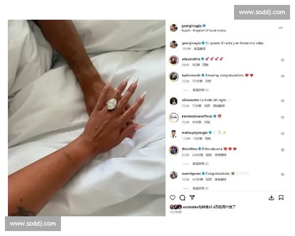 乔治娜含泪答应 C 罗求婚:“我愿意,生生世世!” 足坛顶流的九年爱情长跑终成眷属 乔治娜含泪答应 C 罗求婚:“我愿意,生生世世!” 足坛顶流的九年爱情长跑终成眷属
